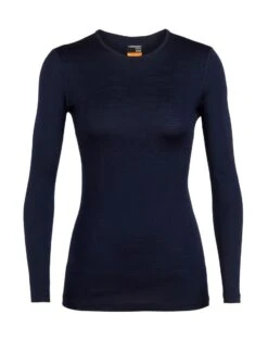 ICEBREAKER WOMEN'S OASIS LS CREWE Midnight Navy