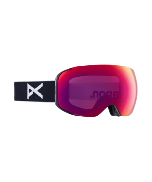 ANON M2 + BONUS LENS + MFI® FACE MASK BLACK / SUN RED -Snowboard Gear Shop detail 03 191721 001 p 1 1