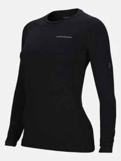 PEAK PERFORMANCE WOMEN'S MAGIC CREW Black 9 PEAK PERFORMANCE WOMEN'S MAGIC CREW Black -Snowboard Gear Shop g63083034 050 left