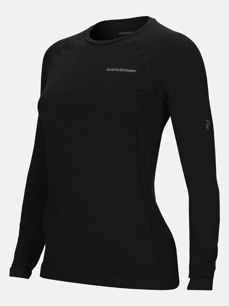 PEAK PERFORMANCE WOMEN'S MAGIC CREW Black 4 PEAK PERFORMANCE WOMEN'S MAGIC CREW Black - Afbeelding 2