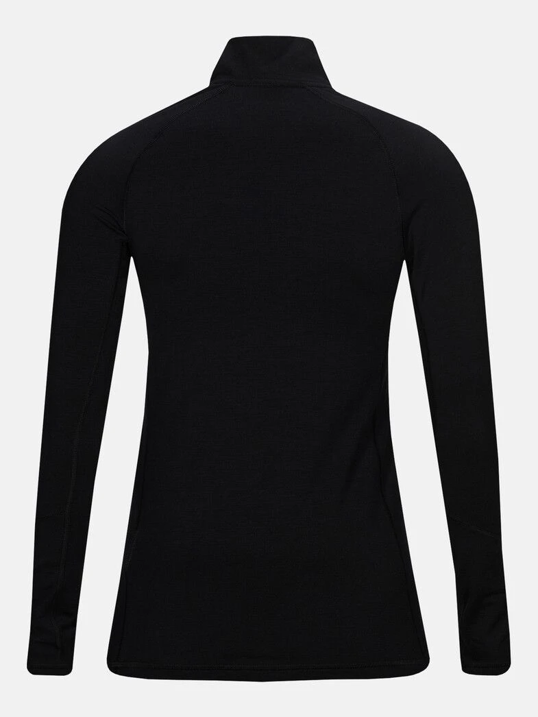 PEAK PERFORMANCE WOMEN'S MAGIC HALF ZIP Black 5 PEAK PERFORMANCE WOMEN'S MAGIC HALF ZIP Black - Afbeelding 3