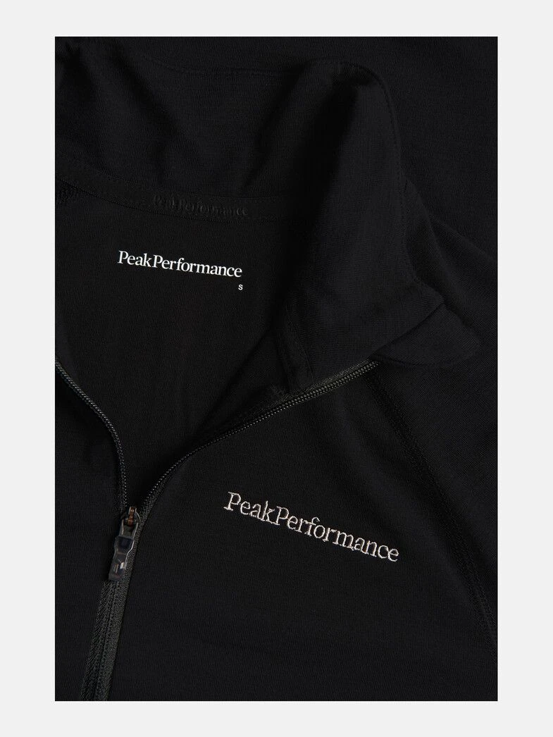 PEAK PERFORMANCE WOMEN'S MAGIC HALF ZIP Black 8 PEAK PERFORMANCE WOMEN'S MAGIC HALF ZIP Black - Afbeelding 6