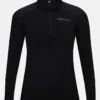 PEAK PERFORMANCE WOMEN'S MAGIC HALF ZIP Black -Snowboard Gear Shop g63083036 050 main