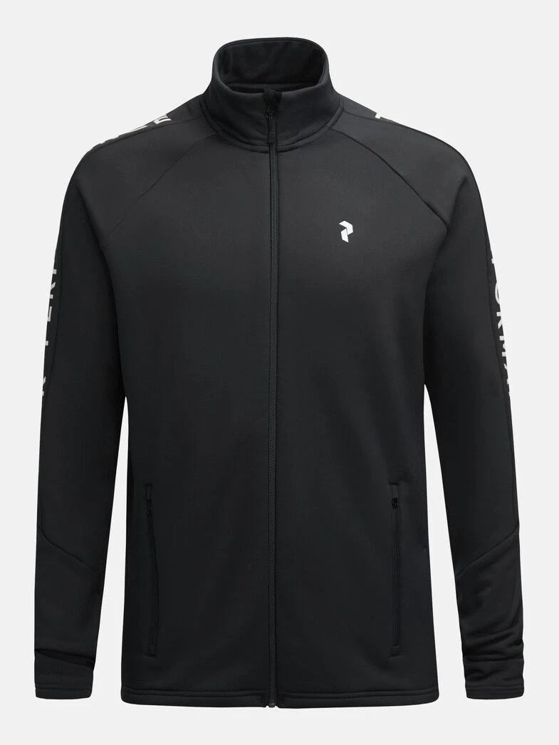 PEAK PERFORMANCE MEN'S RIDER ZIP JACKET Black 3 PEAK PERFORMANCE MEN'S RIDER ZIP JACKET Black