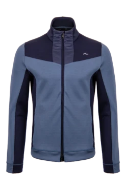 KJUS MEN'S FORMULA MIDLAYER JACKET Steel Blue/Deep Space