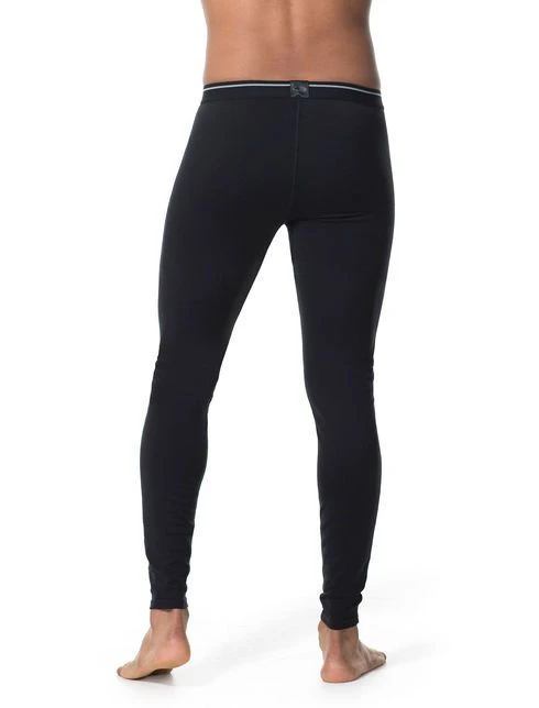 ICEBREAKER MEN'S OASIS LEGGINGS 200 Black 5 ICEBREAKER MEN'S OASIS LEGGINGS 200 Black - Afbeelding 3