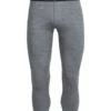 ICEBREAKER MEN'S OASIS LEGLESS Gritstone Heather -Snowboard Gear Shop legless grijs