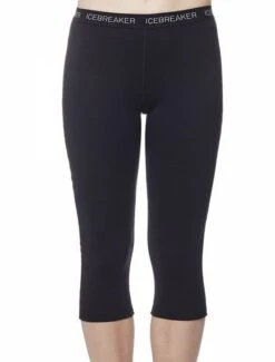 ICEBREAKER WOMEN'S OASIS LEGLESS Black -Snowboard Gear Shop legless zwart 2