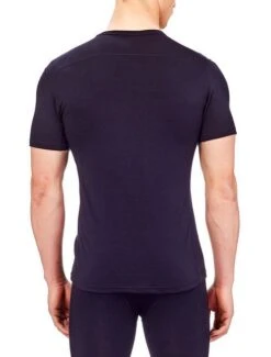 ICEBREAKER MEN'S OASIS SHORT SLEEVE CREWE Black -Snowboard Gear Shop oasis short3