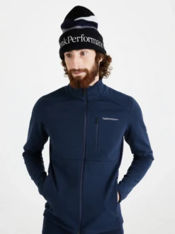 PEAK PERFORMANCE VERTICAL MID ZIP JACKET MEN Blue Shadow -Snowboard Gear Shop scherm afbeelding 2022 12 10 om 10.15.40