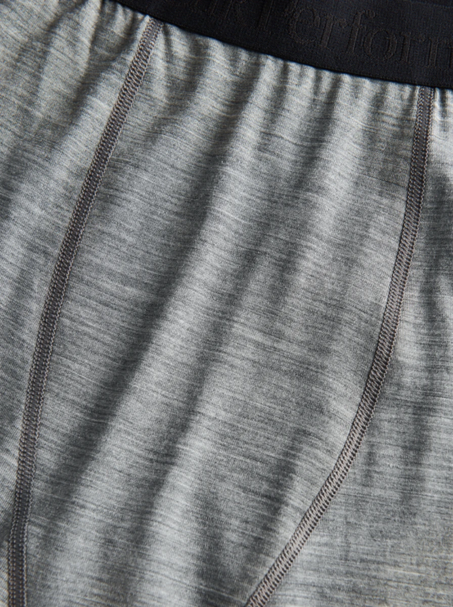 PEAK PERFORMANCE MEN'S MAGIC SHORT JOHNS Grey Melange / Black 8 PEAK PERFORMANCE MEN'S MAGIC SHORT JOHNS Grey Melange / Black - Afbeelding 6