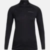 PEAK PERFORMANCE WOMEN'S SPIRIT HALF ZIP Black