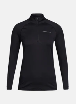 PEAK PERFORMANCE WOMEN'S SPIRIT HALF ZIP Black