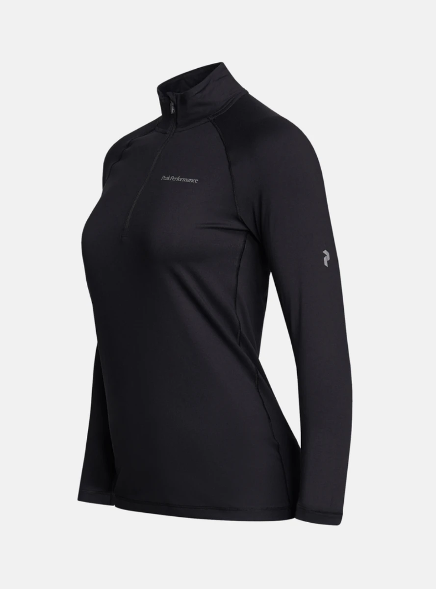 PEAK PERFORMANCE WOMEN'S SPIRIT HALF ZIP Black 5 PEAK PERFORMANCE WOMEN'S SPIRIT HALF ZIP Black - Afbeelding 3