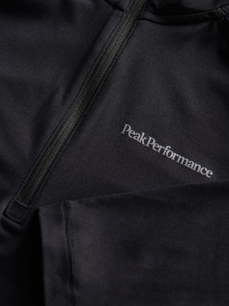 PEAK PERFORMANCE WOMEN'S SPIRIT HALF ZIP Black 8 PEAK PERFORMANCE WOMEN'S SPIRIT HALF ZIP Black - Afbeelding 6