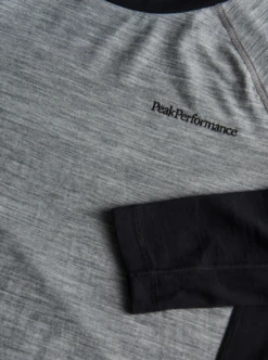 PEAK PERFORMANCE WOMEN'S MAGIC CREW Grey Melange / Black -Snowboard Gear Shop schermafbeelding 2021 10 21 om 21.27.23