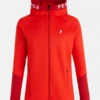PEAK PERFORMANCE M RIDER ZIP HOOD Racing Red / The Alpine -Snowboard Gear Shop schermafbeelding 2022 09 17 om 10.48.07