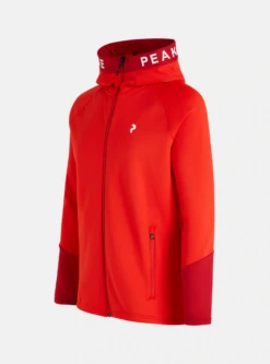 PEAK PERFORMANCE M RIDER ZIP HOOD Racing Red / The Alpine -Snowboard Gear Shop schermafbeelding 2022 09 17 om 10.48.14