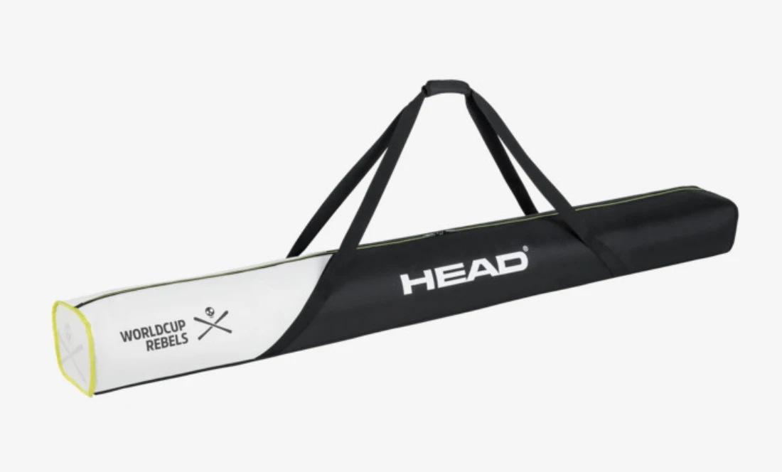 HEAD REBELS SINGLE SKI BAG Black White 3 HEAD REBELS SINGLE SKI BAG Black White