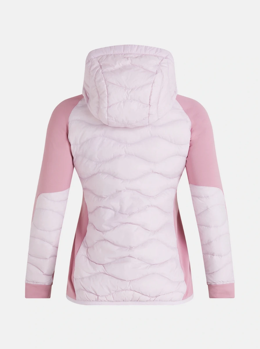 PEAK PERFORMANCE HELIUM HYBRID DOWN HOOD JACKET WOMEN Cold Blush / Bitter Root 4 PEAK PERFORMANCE HELIUM HYBRID DOWN HOOD JACKET WOMEN Cold Blush / Bitter Root - Afbeelding 2