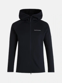 PEAK PERFORMANCE MEN'S CHILL ZIP HOOD Black