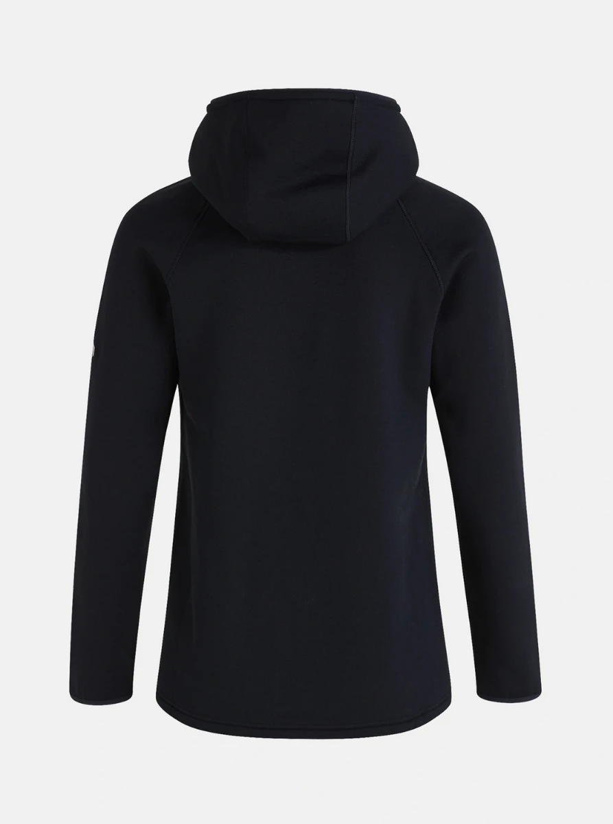 PEAK PERFORMANCE MEN'S CHILL ZIP HOOD Black 4 PEAK PERFORMANCE MEN'S CHILL ZIP HOOD Black - Afbeelding 2