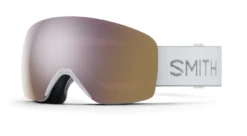 SMITH SKYLINE White Chunky Knit Everyday Rose Gold