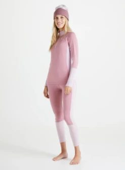 PEAK PERFORMANCE WOMEN'S MAGIC HALF ZIP Bitter Root Melange / Cold Blush -Snowboard Gear Shop schermafbeelding 2022 10 21 om 19.13.40