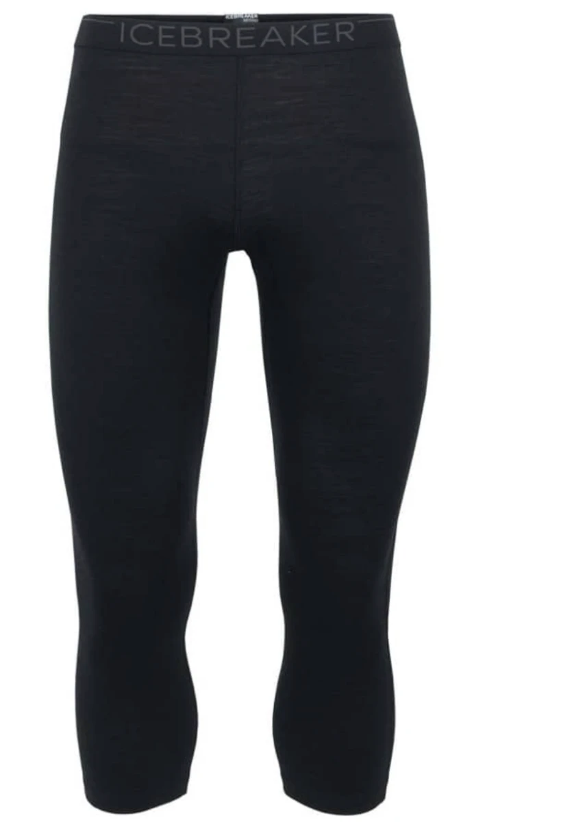 ICEBREAKER MEN'S OASIS LEGLESS 200 Black 3 ICEBREAKER MEN'S OASIS LEGLESS 200 Black