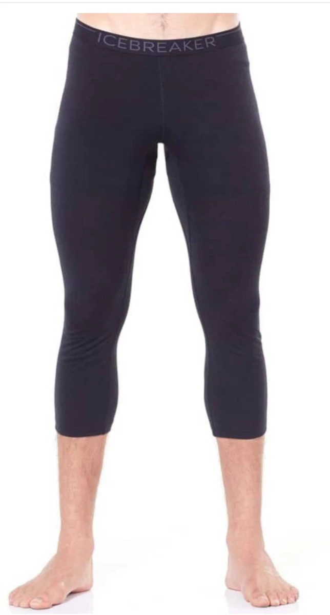 ICEBREAKER MEN'S OASIS LEGLESS 200 Black 5 ICEBREAKER MEN'S OASIS LEGLESS 200 Black - Afbeelding 3