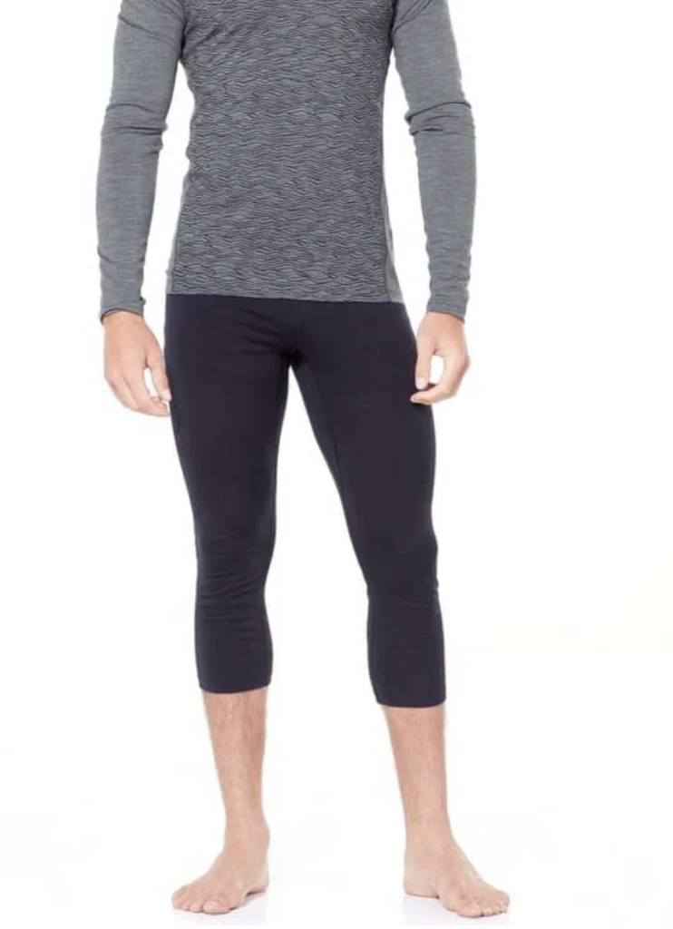 ICEBREAKER MEN'S OASIS LEGLESS 200 Black 4 ICEBREAKER MEN'S OASIS LEGLESS 200 Black - Afbeelding 2