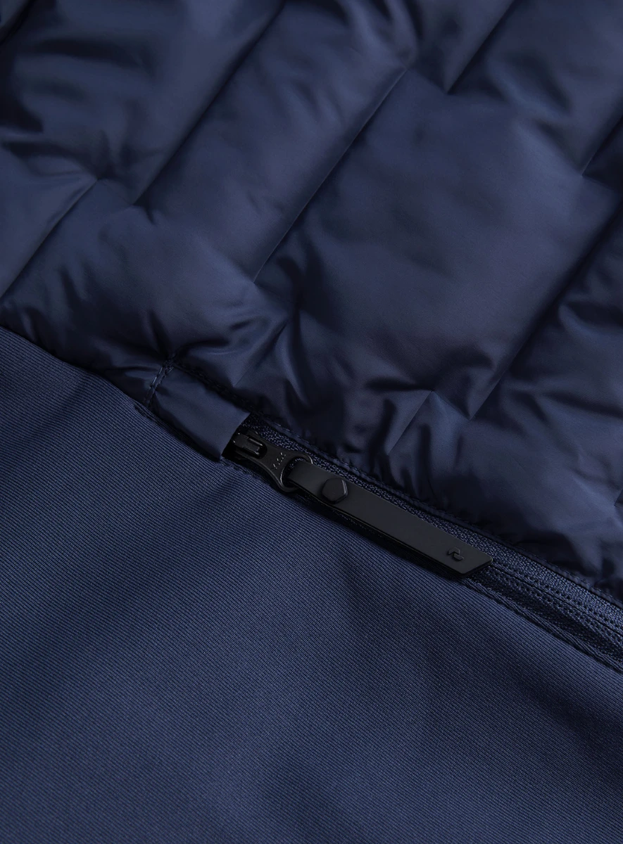 PEAK PERFORMANCE MEN'S ARGON HYBRID HOOD JACKET Blue Shadow 6 PEAK PERFORMANCE MEN'S ARGON HYBRID HOOD JACKET Blue Shadow - Afbeelding 4